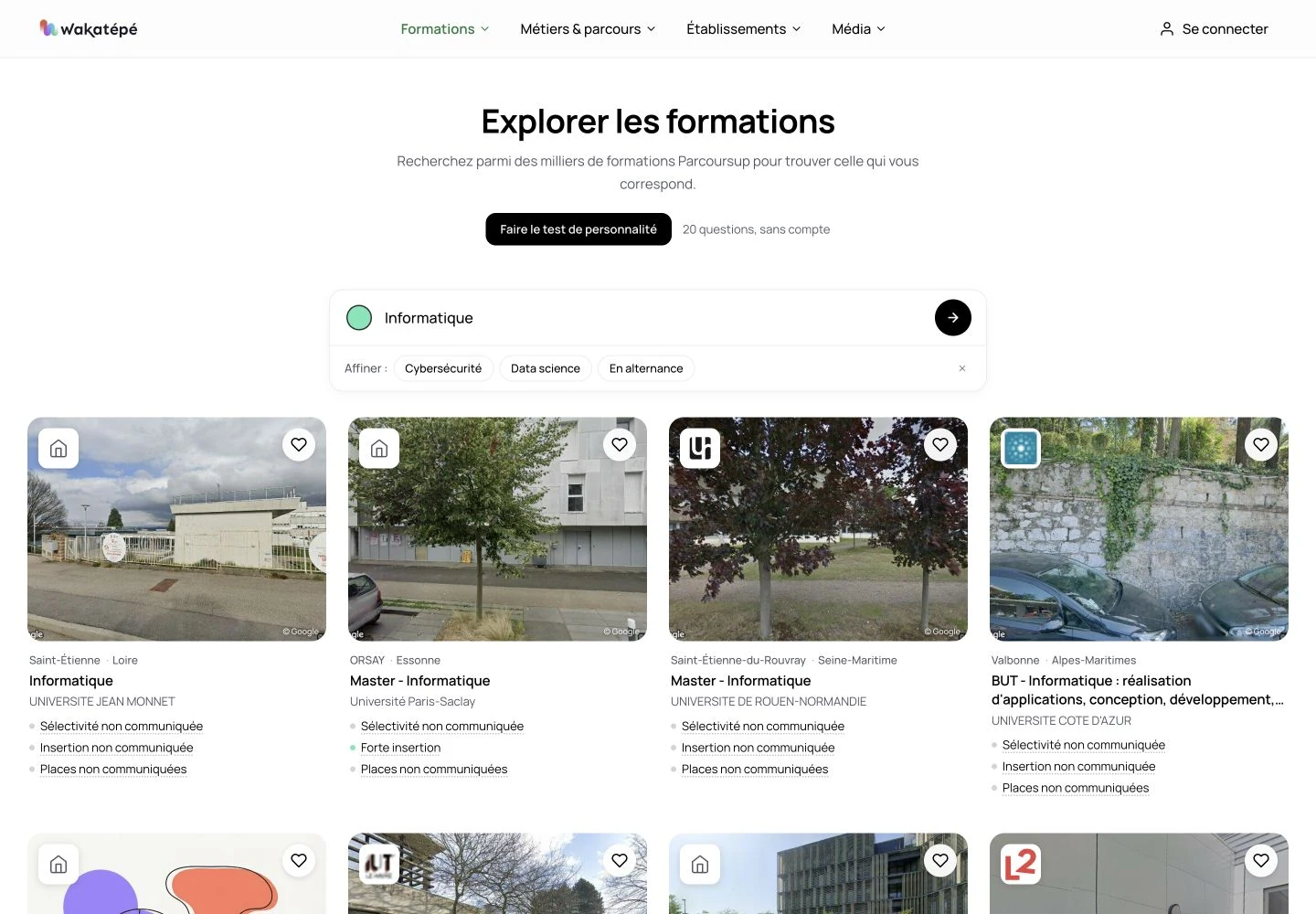 Aperçu du prototype Wakatépé